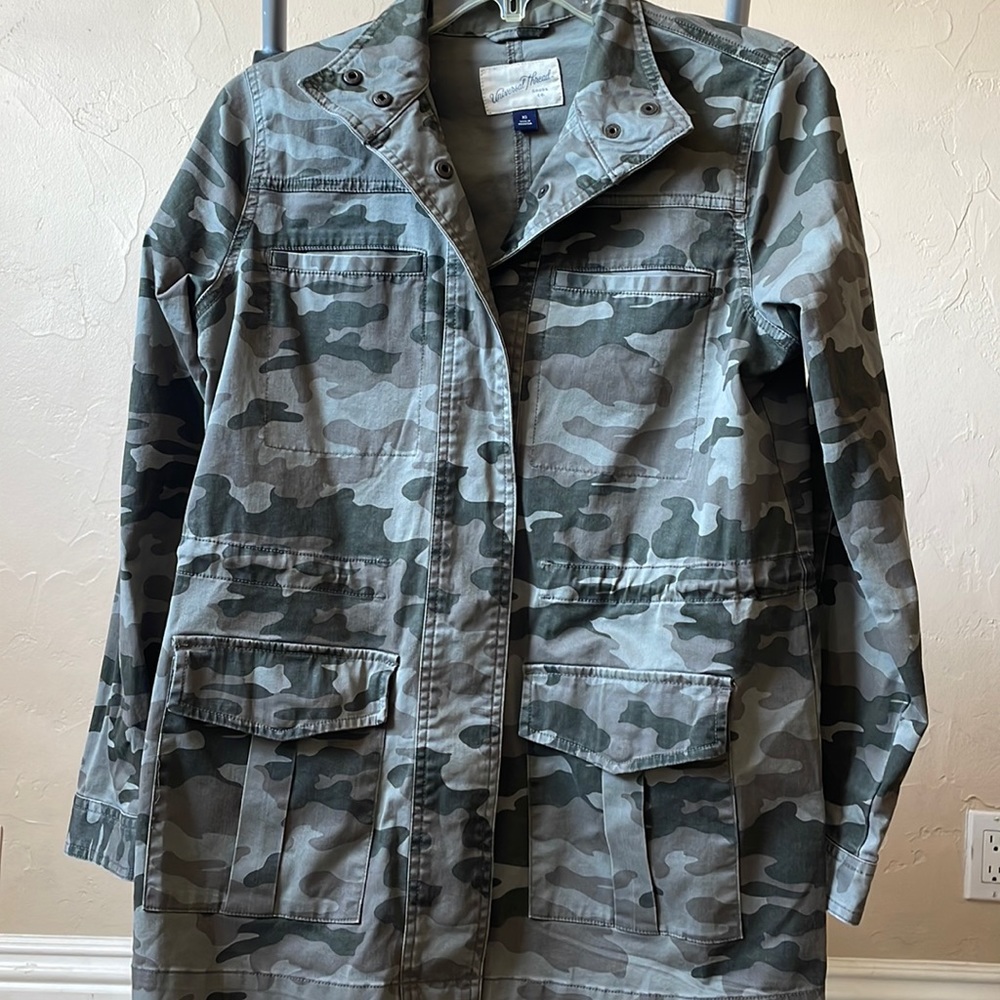 Camo utility jacket
